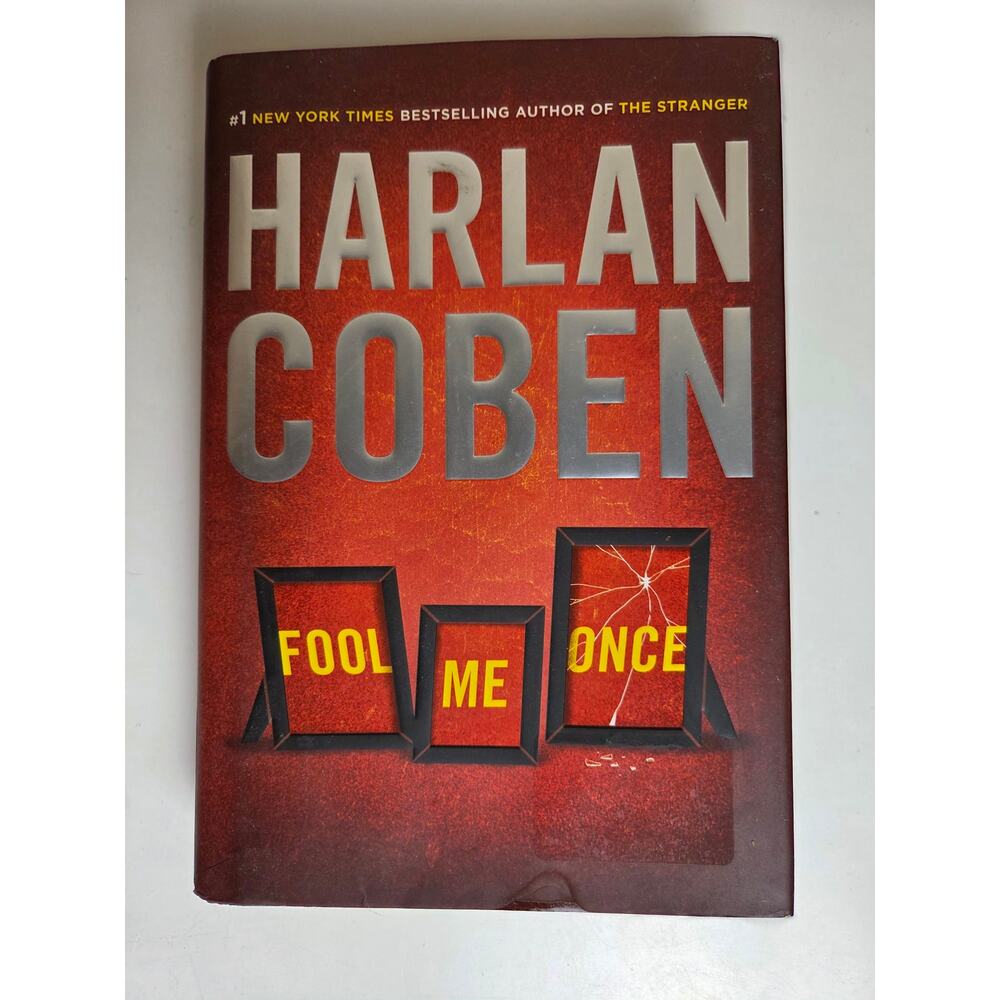 Harlan Coben Fool me Once Thriller HC Crime Suspense Thriller 4th 2016 Hardcover